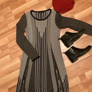 Prana knitted winter dress, so cozy!